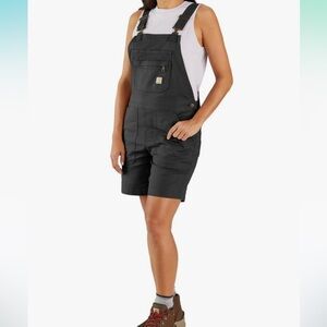 Black Women's Denim Overalls